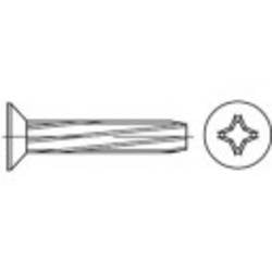 TOOLCRAFT 141819 šroub závitořezný M8 35 mm křížová drážka Philips DIN 7516 ocel galvanizováno zinkem 100 ks
