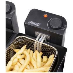 Princess 183028 dvojitá fritéza se studenou zónou 6 l 2x 1800 W černá