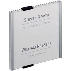 Durable dveřní štítek INFO SIGN - 4802 (d x š x v) 148.5 x 149 x 148.5 mm metalická , stříbrná 480223
