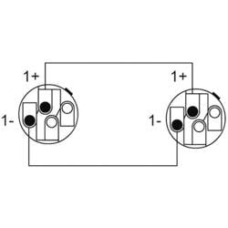 Cordial reproduktor kabel [1x Typ SPK zástrčka - 1x Typ SPK zástrčka] 2 x 2.5 mm² 3.00 m černá