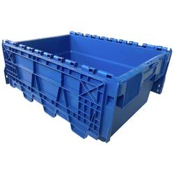 VISO DSW5527 box s odklápěcím víkem, (š x v x h) 400 x 320 x 300 mm, modrá, 1 ks