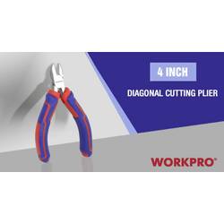 WorkPro WP231096 Univerzální Mini diagonální kleště 110 mm
