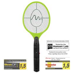 Gardigo Elektrische Fliegenklatsche Bzzz 25154INT plácačka na hmyz mřížka pod napětím (d x š x v) 460 x 180 x 30 mm černá, zelená 1 ks
