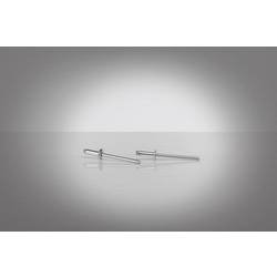 Gesipa 1433487 slepý nýt (Ø x d) 4 mm x 10 mm ocel hliník hliník Blindniet Al/St 4x10mm Standard KS 5,0-6,5mm 500 ks