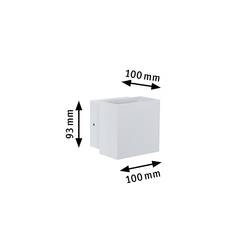 Paulmann Cybo 18003 venkovní nástěnné LED osvětlení LED 6 W bílá