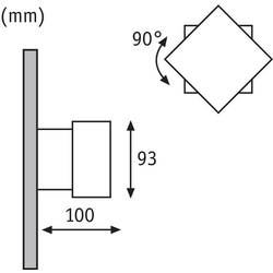 Paulmann Cybo 18003 venkovní nástěnné LED osvětlení LED 6 W bílá