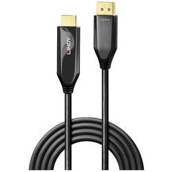 LINDY DisplayPort / HDMI kabelový adaptér Konektor DisplayPort, Zástrčka HDMI-A 2.00 m černá 40931 Kabel DisplayPort