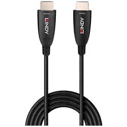 LINDY HDMI kabel Zástrčka HDMI-A 50.00 m černá 38515 8K UHD HDMI kabel