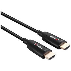 LINDY HDMI kabel Zástrčka HDMI-A 50.00 m černá 38515 8K UHD HDMI kabel
