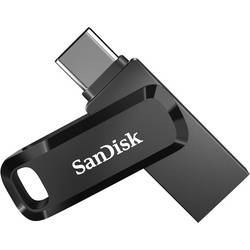 SanDisk Ultra Dual Drive Go USB paměť pro smartphony/tablety černá 64 GB USB 3.2 (Gen 1x1) , USB-C®