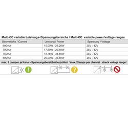 Deko Light 862184 D Line 3-Phasen-Adapter Multi-CC-Netzgerär vysokonapěť. komponent lištových systémů napájení 3fázové černá