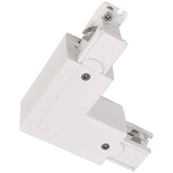 Deko Light 710036 D Line 90°-Verbinder links-rechts mit Wechselmechanik vysokonapěť. komponent lištových systémů napájecí kolejnice 3fázové bílá