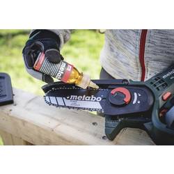 Metabo 600856500 akumulátor Akumulátorová prořezávací řetězová pila + akumulátor, vč. nabíječky délka čepele 150 mm