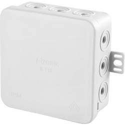 F-Tronic 7340038 rozbočovací krabice (d x š x v) 85 x 85 x 40 mm světle šedá IP54 10 ks