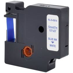 Renkforce RF-LT-D45014 kompatibilní náhradní DYMO D1 - 45014 12 mm Barva pásky: bílá Barva písma: modrá 7 m