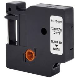 Renkforce RF-LT-D45013 kompatibilní náhradní DYMO D1 - 45013 12 mm Barva pásky: bílá Barva písma: černá 7 m