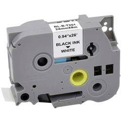 Renkforce RF-LT-BTZe251 kompatibilní náhradní Brother TZe-251 24 mm Barva pásky: bílá Barva písma: černá 8 m