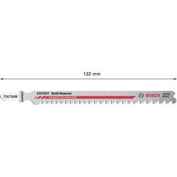 Bosch Accessories 2608901818 Pilový list DO přímočaré pily EXPERT „Multi Material“ T 367 XHM, 10 kusů 10 ks