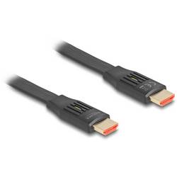 Delock HDMI kabel Zástrčka HDMI-A 2 m černá 81002 8K UHD, pozlacené kontakty, eARC HDMI kabel