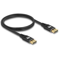 Delock DisplayPort kabel Konektor DisplayPort 3 m černá 80622 8K UHD, pozlacené kontakty, třížilový stíněný Kabel DisplayPort