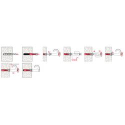 Fischer DuoPower 6x30 EasyHook Round K (6) souprava hmoždinek 557923 1 sada