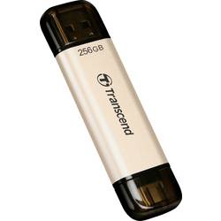 Transcend JetFlash 930C USB flash disk 256 GB zlatá TS256GJF930C USB 3.2 (Gen 1x1) , USB-C®
