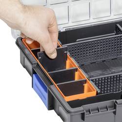 Allit EuroPlus Pro K44/12-6 kufřík na součástky (d x š x v) 355 x 440 x 76 mm přihrádek: 12 Obsah 1 ks