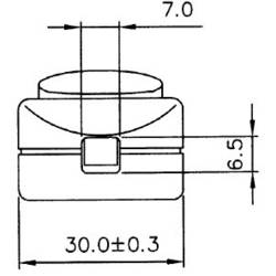 TRU COMPONENTS TC-R13-901 1587934 šňůrový spínač, 6 A, 1x vyp/zap