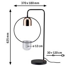 Paulmann lampa na rostliny Fanja 18 cm 230 V GU10 20 W Energetická třída (EEK2021): A (A - G) 1 ks