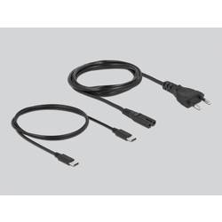 Delock 41453 USB nabíječka, USB Power Delivery (USB-PD) , Nadproudová ochrana, Rychlonabíječka, USB-C®, USB A, Dodávka energie, černá