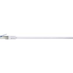 Renkforce RF-4737370 RJ45 síťové kabely, propojovací kabely CAT 6A S/FTP 3.00 m šedá flexibilní provedení, pozlacené kontakty 1 ks