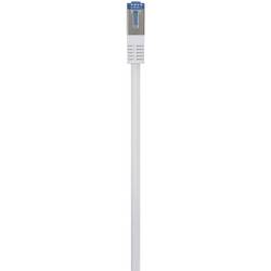 Renkforce RF-4737370 RJ45 síťové kabely, propojovací kabely CAT 6A S/FTP 3.00 m šedá flexibilní provedení, pozlacené kontakty 1 ks