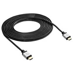 Akyga HDMI kabel Zástrčka HDMI-A 10.0 m černá AK-HD-100P HDMI kabel