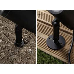 Paulmann Plug & Shine Shira 94849 Osvětlovací systém Plug&Shine ZigBee LED zahradní reflektor LED 6.5 W RGBW antracitová