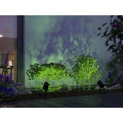 Paulmann Plug & Shine Shira 94849 Osvětlovací systém Plug&Shine ZigBee LED zahradní reflektor LED 6.5 W RGBW antracitová