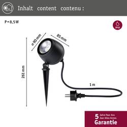 Paulmann 94776 Kikolo LED zahradní reflektor LED 8 W antracitová