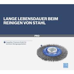Bosch Accessories Okružní brusný kartáč Clean for Metal X-LOCK, zvlněný, 115 mm, 0,3 mm 2608620732 2608620732 1 ks