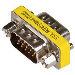 Akyga AK-AD-19 D-SUB adaptér D-SUB zástrčka 15pólová - D-SUB zástrčka 15pólová 1 ks Piece