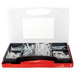 Fischer 577866 Meister-Box XL Universal + S Box s výběrem hmoždinek 30 mm, 40 mm, 50 mm 266 díly