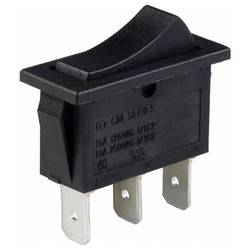 C & K Switches CM103J12S205QA Rocker Switch CM Series 120 V/AC 16 A 1x zap/vyp/zap 1 ks Bulk