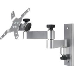 SpeaKa Professional SP-6514852 držák na zeď pro monitor 1 Displej: (s) 33,0 cm (13) - 76,2 cm (30) stříbrná naklápěcí, nakláněcí, odnímatelný