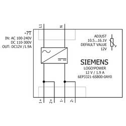Siemens 6EP3321-6SB00-0AY0 6EP33216SB000AY0 napájecí modul pro PLC