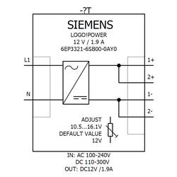 Siemens 6EP3321-6SB00-0AY0 6EP33216SB000AY0 napájecí modul pro PLC
