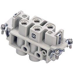 HARTING 09380062701 konektorová vložka, zásuvka Han® Com 4 + 2 + PE šroubovací 1 ks