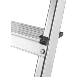 Hailo L60 StandardLine 8160-407 hliník štafle vč. odkládacího místa na nářadí max.prac. výška: 2.6 m stříbrná, červená, černá EN 131 4.4 kg