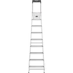 Hailo L60 StandardLine 8160-807 hliník štafle vč. odkládacího místa na nářadí max.prac. výška: 3.45 m stříbrná, červená, černá 7.8 kg