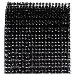 3M Dual Lock SJ3551CF pásek se suchým zipem, lepicí, kulaté hlavičky, (d x š) 1 m x 19 mm, černá, metrové zboží