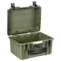 Explorer Cases 3823HL.G green with pick & pluck foam outdoorový kufřík, (š x v x h) 38 x 27 x 23 cm, olivově zelená , 3823HL.G