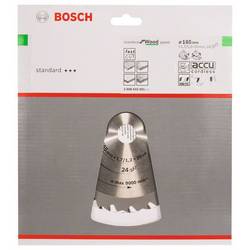 Bosch Accessories Speedline 2608642601 tvrdokovový pilový kotouč 165 x 20 x 1.7 mm Počet zubů (na palec): 24 1 ks