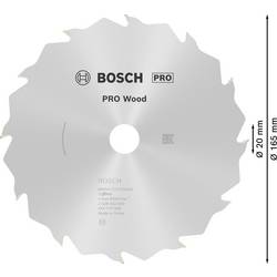 Bosch Accessories Speedline 2608642600 tvrdokovový pilový kotouč 165 x 20 x 1.7 mm Počet zubů (na palec): 12 1 ks